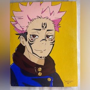 Jujustu kaisen painting